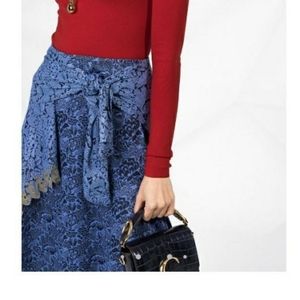 *Chloe* multicolor midi skirt
